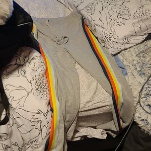 Matcing long sleeve cropped shirt and pants